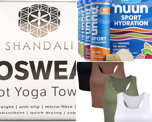 AMAZON FAVES: Fitness cover photo collage