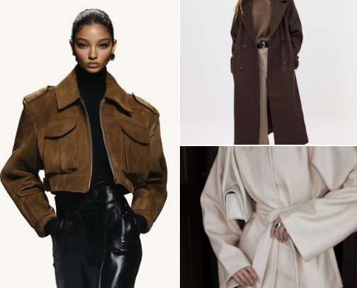 Cold Weather Chic, Jackets/Coats for the Fall cover photo collage
