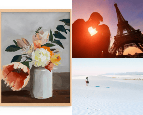 Minted. cover photo collage