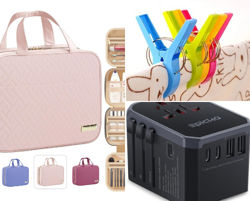 Travel Essentials That Give Me Peace of Mind cover photo collage