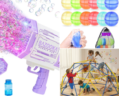 Summer Outside Fun cover photo collage