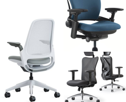Best Ergonomic Office Chairs for Shorter Adults & Petite Frames cover photo collage