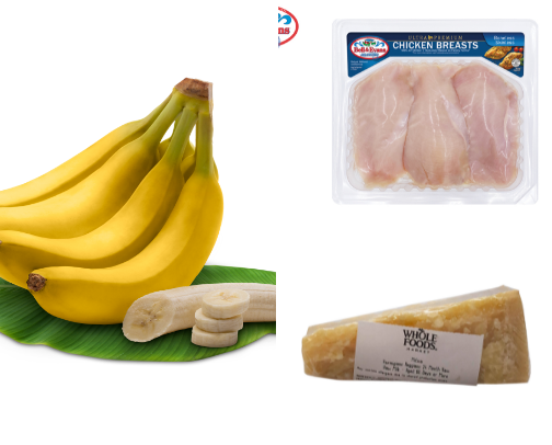 Healthier Grocery alternatives🛒🍎🍗🥖🍌 cover photo collage