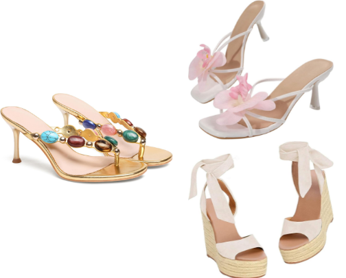 Summer Shoes cover photo collage