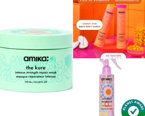 Amika Must Haves cover photo collage