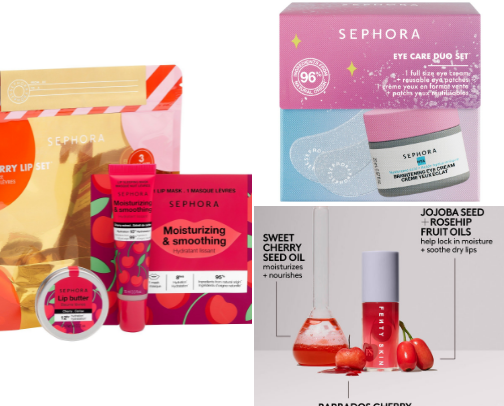 Sephora gift sets for friends cover photo collage