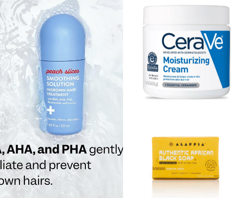skincare cover photo collage