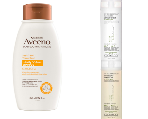 Haircare cover photo collage