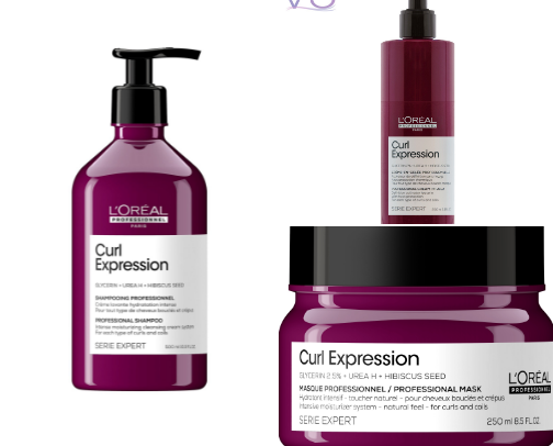 Curly hair care cover photo collage