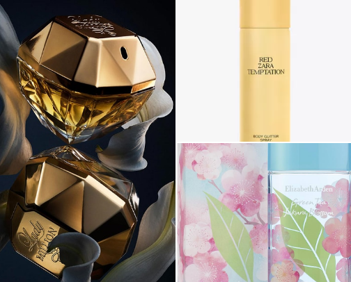 Perfume cover photo collage