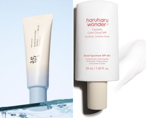 My go-to SPF products cover photo collage