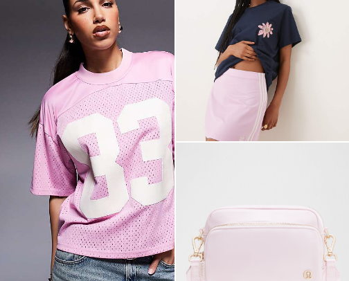 🎀Gym Day But Make It Cute 🎀 pink outfits to work up a sweat in cover photo collage