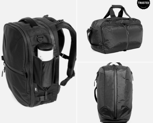 Trendy Travel BackPacks cover photo collage