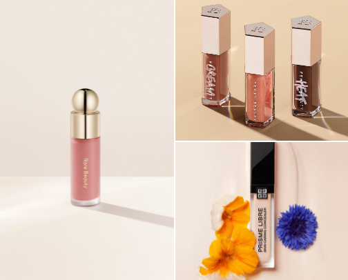 Glam night out look cover photo collage