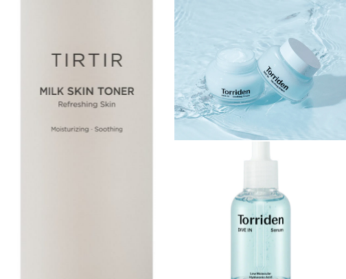 Kbeauty easy skincare routine cover photo collage