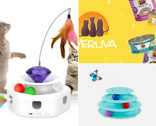 My fav cat products cover photo collage