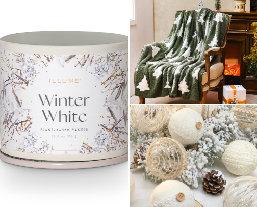 Winter girly must haves❄️🤍 cover photo collage