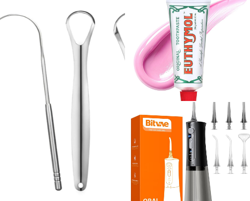 My mom’s a dental hygienist and here’s what I use cover photo collage