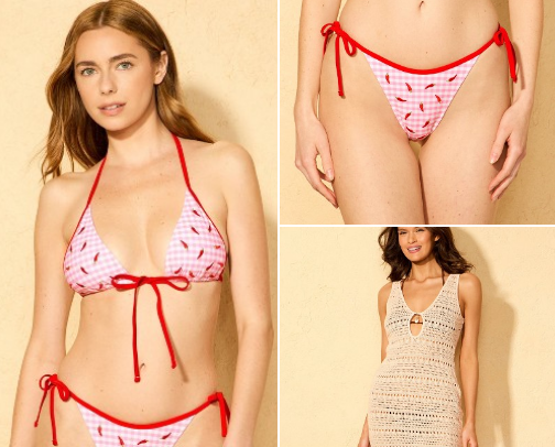 Target Swim cover photo collage