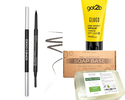 Brow products for softer and fluffier look cover photo collage