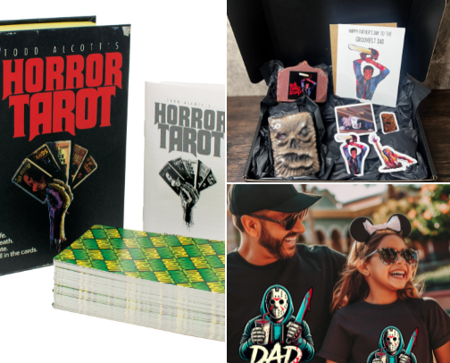 Spooky Father's Day cover photo collage