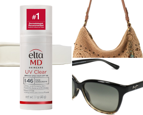 What's in my bag - Summer holiday edition cover photo collage