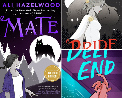 Ali Hazelwood book recommendations cover photo collage