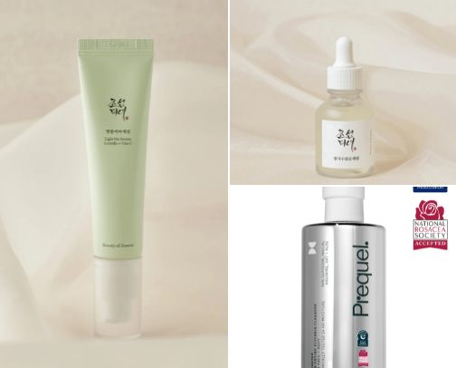 Glass skin perfection cover photo collage