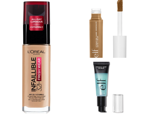 Affordable make up cover photo collage