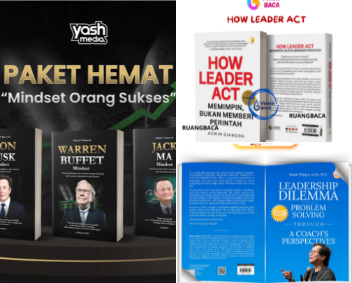 Leadership Essentials: Books That Transform How You Think cover photo collage