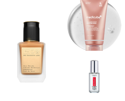 My Face Skincare Favorites. cover photo collage