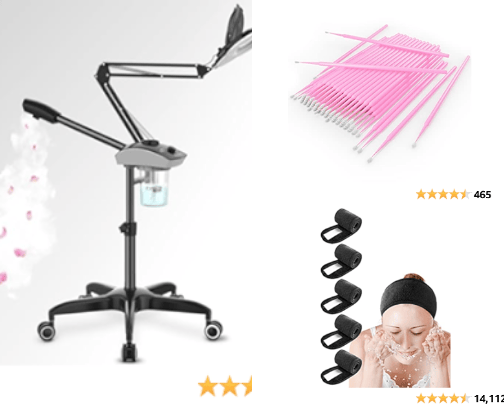 Esthetician needs cover photo collage