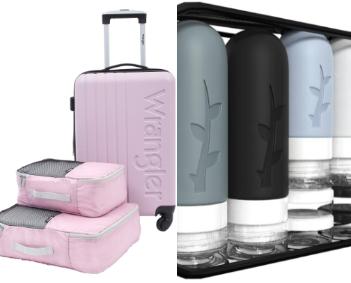Travel essentials cover photo collage