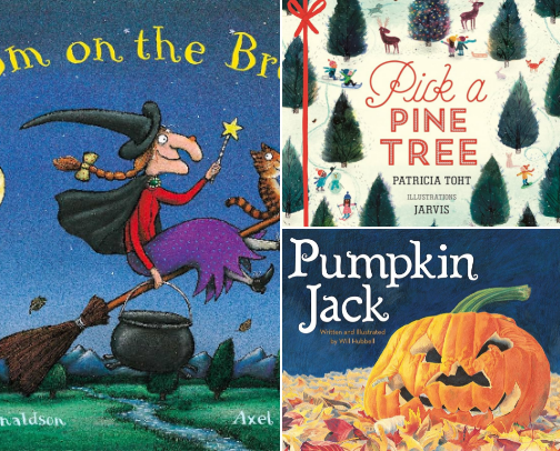 Favorite Children's Holiday Books (Ages 2-7) cover photo collage