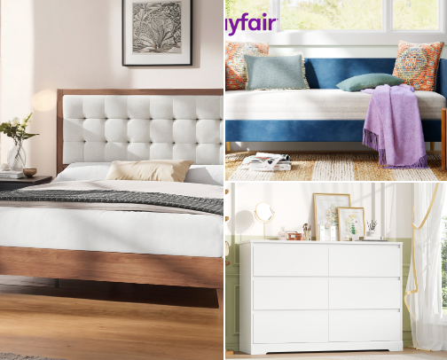 Top 15 Wayfair Home Finds cover photo collage