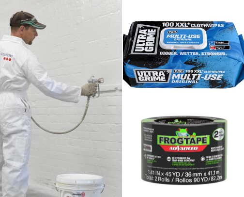 Professionally Recommended Painting & Decorating products cover photo collage