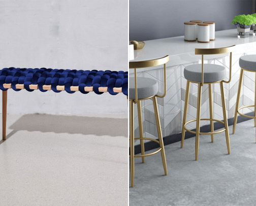 Elegant home furniture cover photo collage