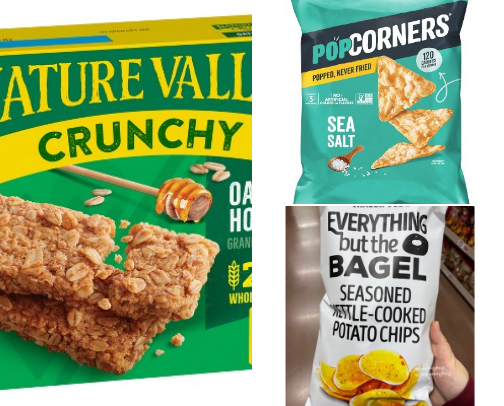 Snacks Worth Keeping in the Pantry cover photo collage