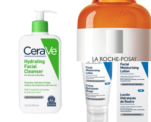 MY FAVOURITE SKIN CARE PRODUCTS ✨ cover photo collage