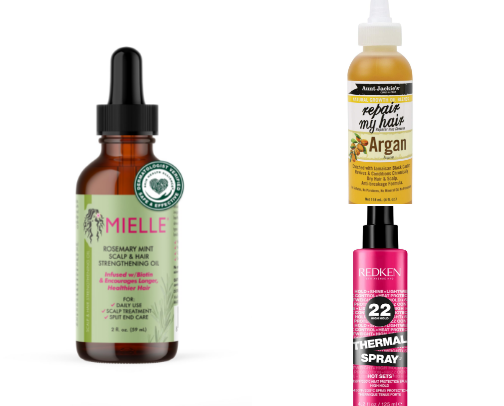 Best haircare products for healthy hair cover photo collage