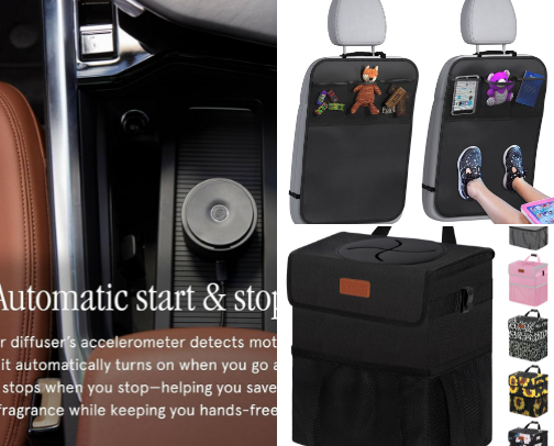 Car things cover photo collage