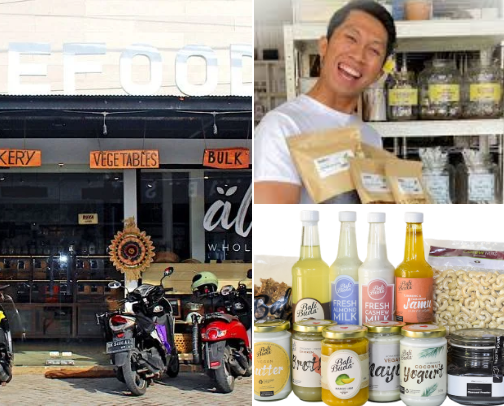 Healing your gut in Bali 🍃🥗🍽️💚 BEST CAFES & SHOPS FOR INGREDIENTS, SUPPLEMENTS, HEALTH FOODS cover photo collage