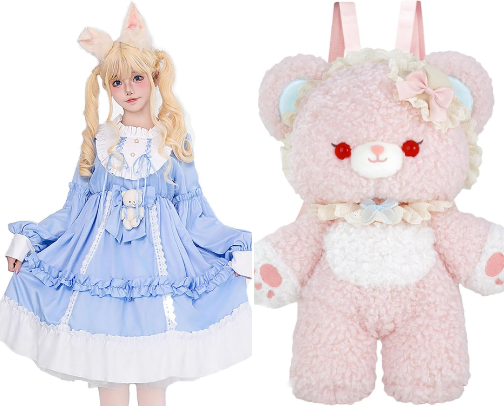 Sweet Lolita Dresses Aesthetic: Best Archival Angelic Pretty Coordinates, Pastel Princess JSK & Kawaii Plush Bags cover photo collage