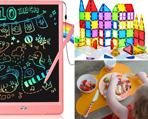 Toddler gift ideas cover photo collage