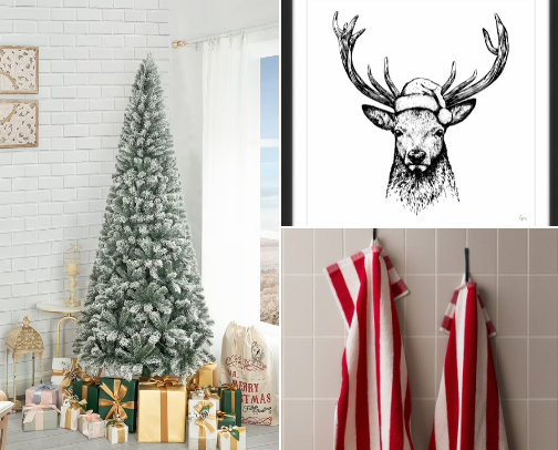 Christmas/ Holiday Home Decor☃️🎄🍭🎀🧸 cover photo collage