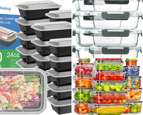 Best Meal Prep Essentials for Healthy, Time-Saving Cooking cover photo collage