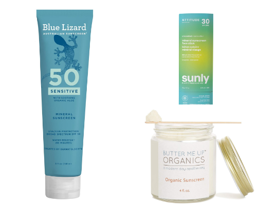 Non-Toxic SPF Favorites for Sensitive Skin cover photo collage