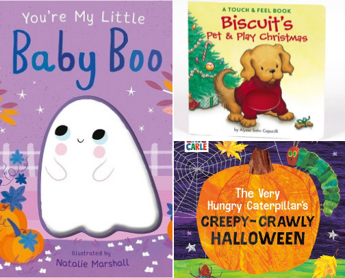 Best Holiday Storybooks for Babies and Toddlers cover photo collage