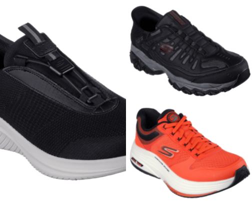 Skechers for gentlemen cover photo collage