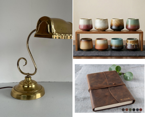 The Poetcore Aesthetic Cozy & Intentional Essentials for a Dreamy Desk Setup cover photo collage